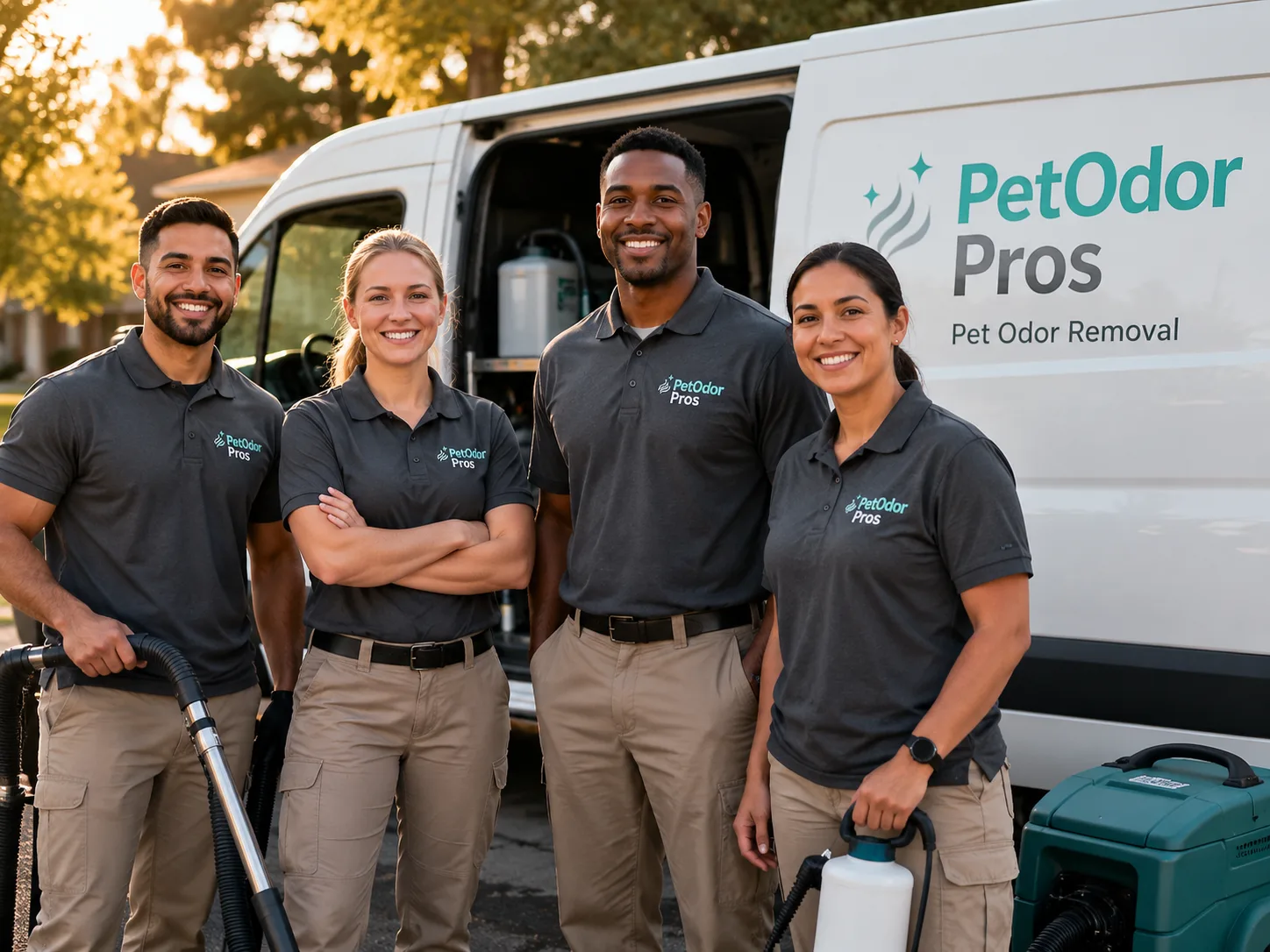 Pet Odor Removal team serving Van Voorhis, PA
